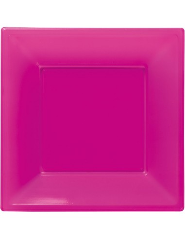 PIATTI MODUS VIVENDI FUXIA 6PZ QUAD.18CM - L'Officina delle