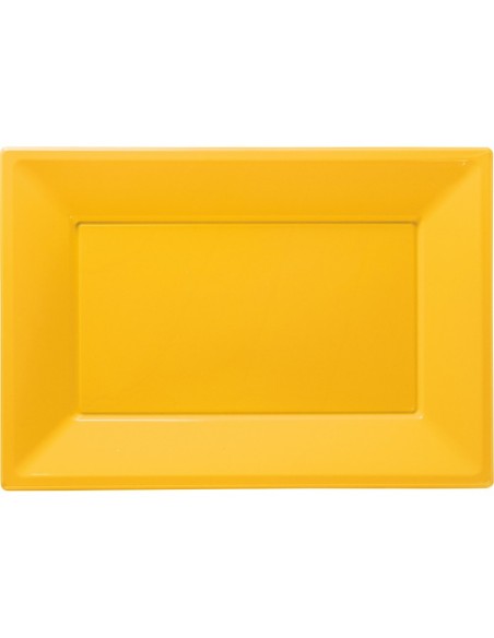 PIATTI MODUS VIVENDI GIALLO 2 VASS. RETT. - L'Officina delle