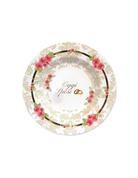 PIATTI ROMANTIC WEDDING CM.20 - L'Officina delle feste