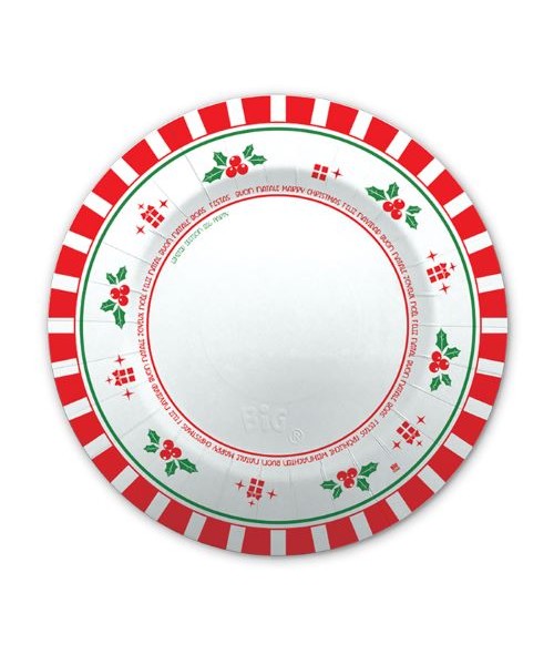 PIATTO 8PZ CM.25 NATALE 2017 2