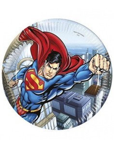 PIATTO CARTA 8PZ SUPERMAN - L'Officina delle feste 2