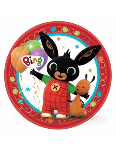 PIATTO CARTA BING CM. 23 PZ. 8 ECO - L'Officina delle feste