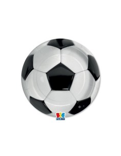 PIATTO CARTA CM. 18 PZ. 8 FOOTBALL CALCIO - L'Officina delle 2