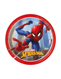 PIATTO CARTA CM. 20 SPIDERMAN CRIME FIGHTER PZ. 8 - L'Officina 2