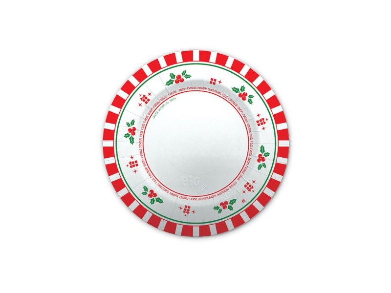 PIATTO PZ.8 CM.20 NATALE 2017