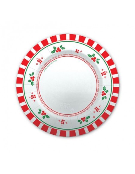 PIATTO PZ.8 CM.20 NATALE 2017