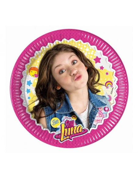 PIATTO CM. 20 PZ. 8 SOY LUNA - L'Officina delle feste