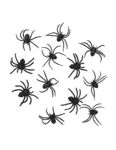 RAGNI IN PLASTICA 12PZ 8 CM - L'Officina delle feste 2