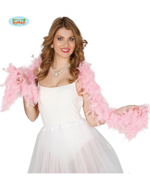 BOA PLUMA ROSA 1