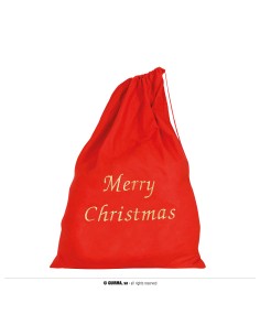 SACCO FELTRO DI BABBO NATALE 60X95 MERRY CHRISTMAS - L'Officina 2