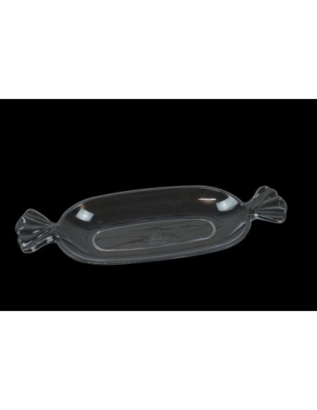 SET 3 VASSOI CARAMELLA PLASTICA 38X15CM - L'Officina delle feste SET 3 VASSOI CARAMELLA PLASTICA 38X15CM - L'Officina delle feste
