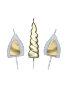 SET CANDELINE PICKS UNICORNO 13CM - L'Officina delle feste 2