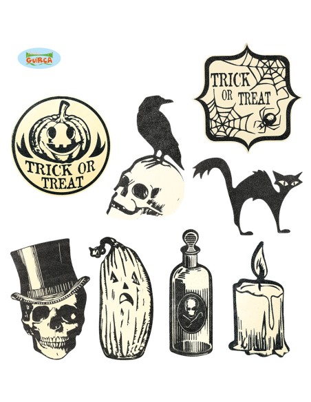 SET DECORAZIONE GLITTER 10 SOGGETTI - L'Officina delle feste