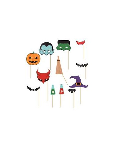 SET PHOTOCALL HALLOWEEN 12 PZ. - L'Officina delle feste