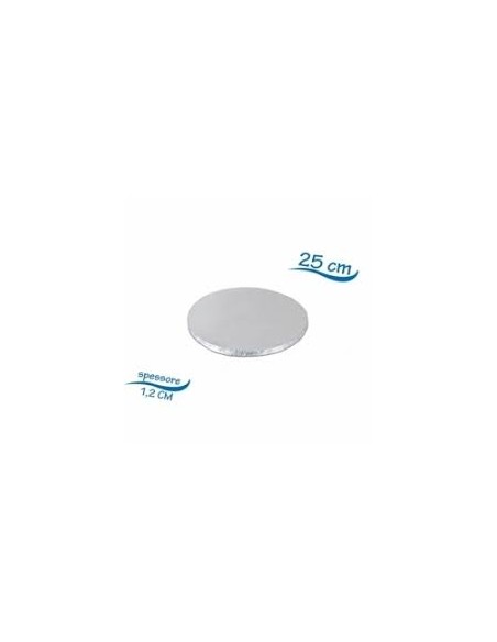 SOTTOTORTA ARGENTO 25CM - L'Officina delle feste