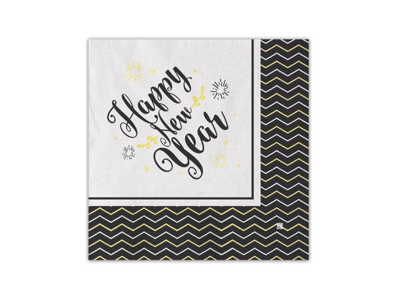 20 TAVAG.LI HAPPY NEW YEAR 33X33CM