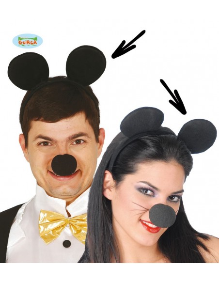 DIADEMA RATON TELA DIADEMA RATON TELA