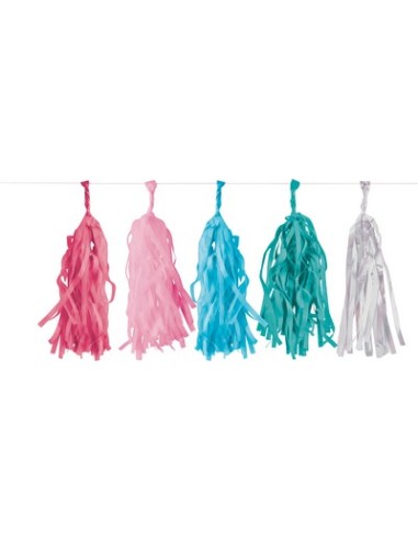 TASSEL GARLAND FLAMINGO PARADISE - L'Officina delle feste