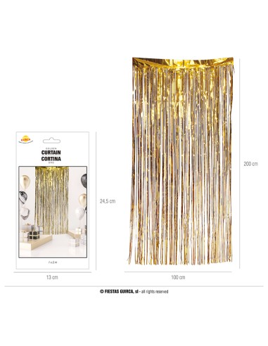 TENDA FILI ORO 1X2MT - L'Officina delle feste