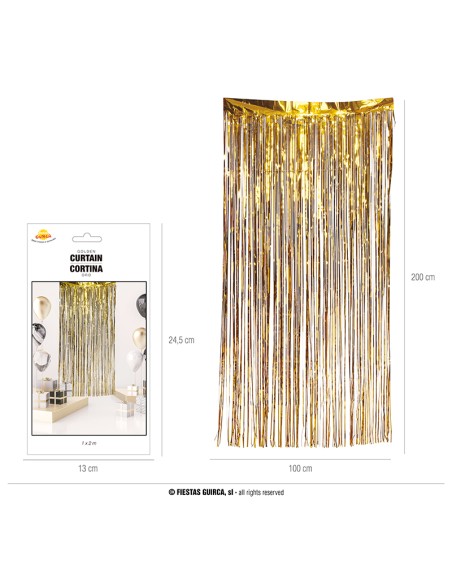 TENDA FILI ORO 1X2MT - L'Officina delle feste