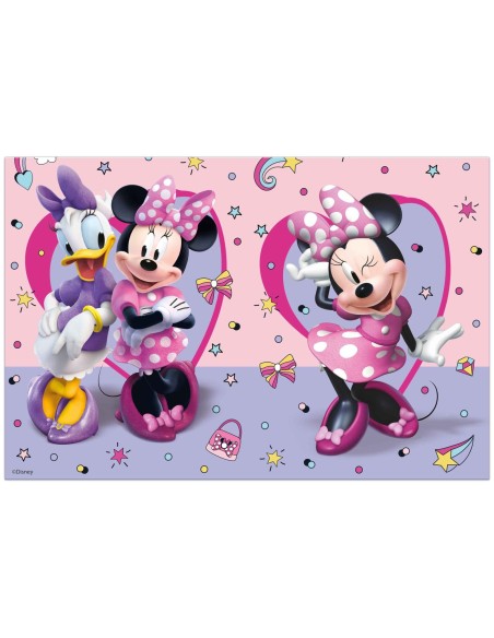 TOVAGLIA PLASTICA 120x180CM MINNIE JUNIOR 1PZ - L'Officina
