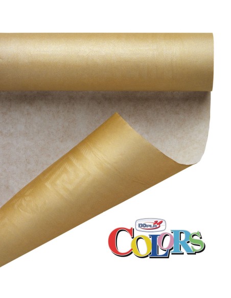 TOVAGLIA CARTA ROTOLO 1,20X7MT ORO - L'Officina delle feste TOVAGLIA CARTA ROTOLO 1,20X7MT ORO - L'Officina delle feste
