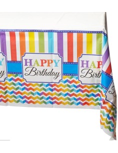 TOVAGLIA PLAST. BRIGHT BIRTHDAY 137*259 - L'Officina delle feste 2