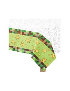 TOVAGLIA PLAST. 137X243CM PIXELATA TNT PARTY! 16PZ - L'Officina 2
