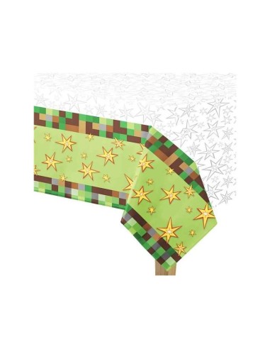 TOVAGLIA PLAST. 137X243CM PIXELATA TNT PARTY! 16PZ - L'Officina