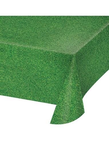 TOVAGLIA PLAST. CM 137X274 PRATO CALCIO - L'Officina delle feste