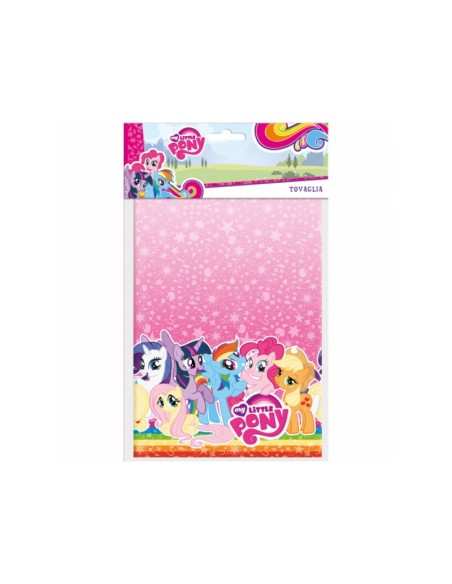 TOVAGLIA PLAST. MY LITTLE PONY 120X180 - L'Officina delle feste TOVAGLIA PLAST. MY LITTLE PONY 120X180 - L'Officina delle feste