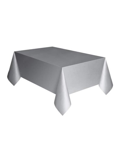 TOVAGLIA PLASTICA 137X274 ARGENTO SILVER - L'Officina delle