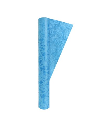 TOVAGLIA TNT STAMPA A RILIEVO 1,20 x 5MT FLORENTIA CELESTE -