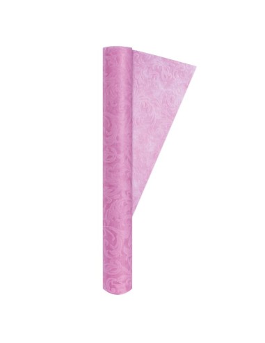 TOVAGLIA TNT STAMPA A RILIEVO 1,20 x 5MT FLORENTIA ROSA -