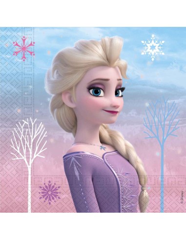 TOVAGLIOLI 33x33 CM FROZEN II WIND SPIRIT 20PZ - L'Officina