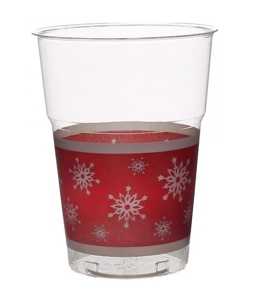BICCHIERE 200CC. FIOCCO DI NEVE PZ.10