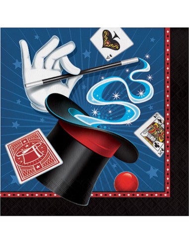 TOVAGLIOLI 33x33 MAGIC PARTY PZ.16 - L'Officina delle feste