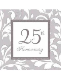 TOVAGLIOLI 33X33 25TH ANNIVERSARIO PZ.16 - L'Officina delle 2