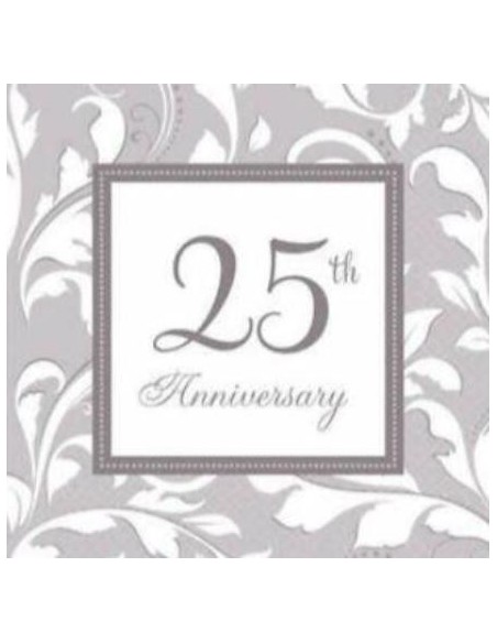 TOVAGLIOLI 33X33 25TH ANNIVERSARIO PZ.16 - L'Officina delle