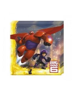 TOVAGLIOLI 33x33CM BIG HERO 20PZ - L'Officina delle feste 2