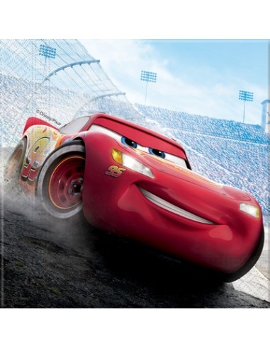 TOVAGLIOLO 33X33 20PZ CARS 3 - L'Officina delle feste