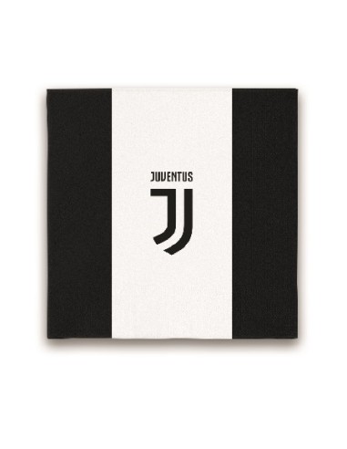 TOVAGLIOLO 33X33CM JUVENTUS 20PZ - L'Officina delle feste