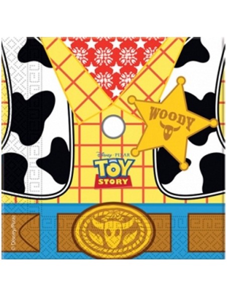TOVAGLIOLO 33x33CM TOY STORY STAR POWER 20PZ - L'Officina delle
