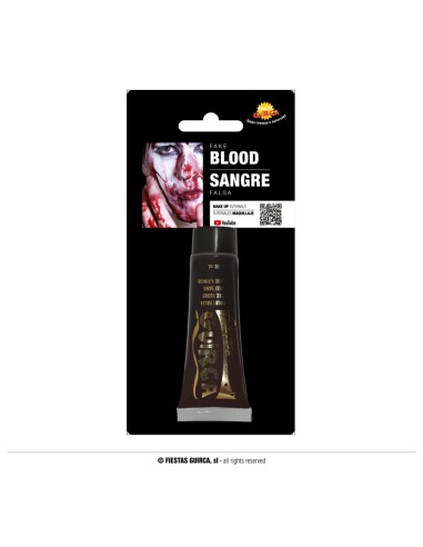TUBO SANGUE FINTO 20ML - L'Officina delle feste