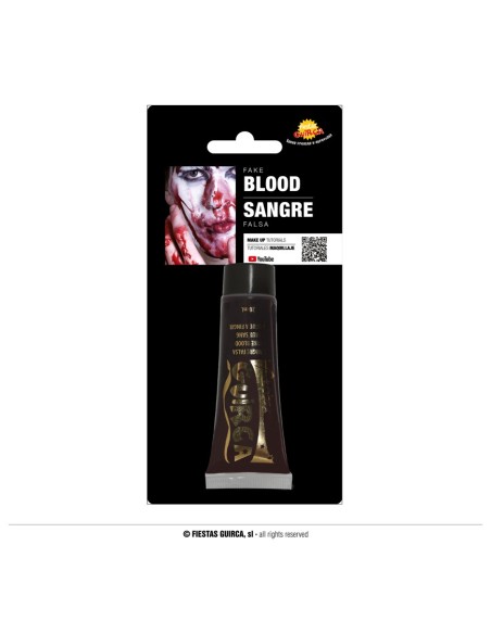 TUBO SANGUE FINTO 20ML - L'Officina delle feste