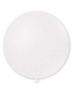 MONGOLFIERA PASTELLO 40''/100CM BIANCO 1PZ - L'Officina delle