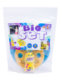 BIG SET DI N.3 ANELLI BOLLE+LIQUIDO 250ML - L'Officina delle