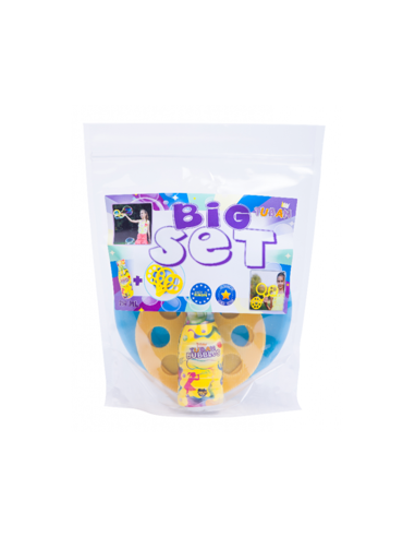 BIG SET DI N.3 ANELLI BOLLE+LIQUIDO 250ML - L'Officina delle