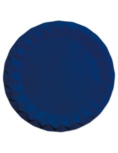 5 SOTTOPIATTI DIAMANT 32CM BLU - L'Officina delle feste