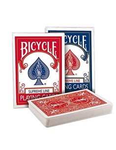 CARTE BICYCLE BLU SUPREME LINE - L'Officina delle feste